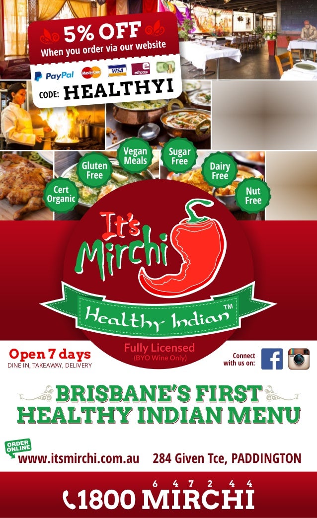 Indian food takeaway brisbane it