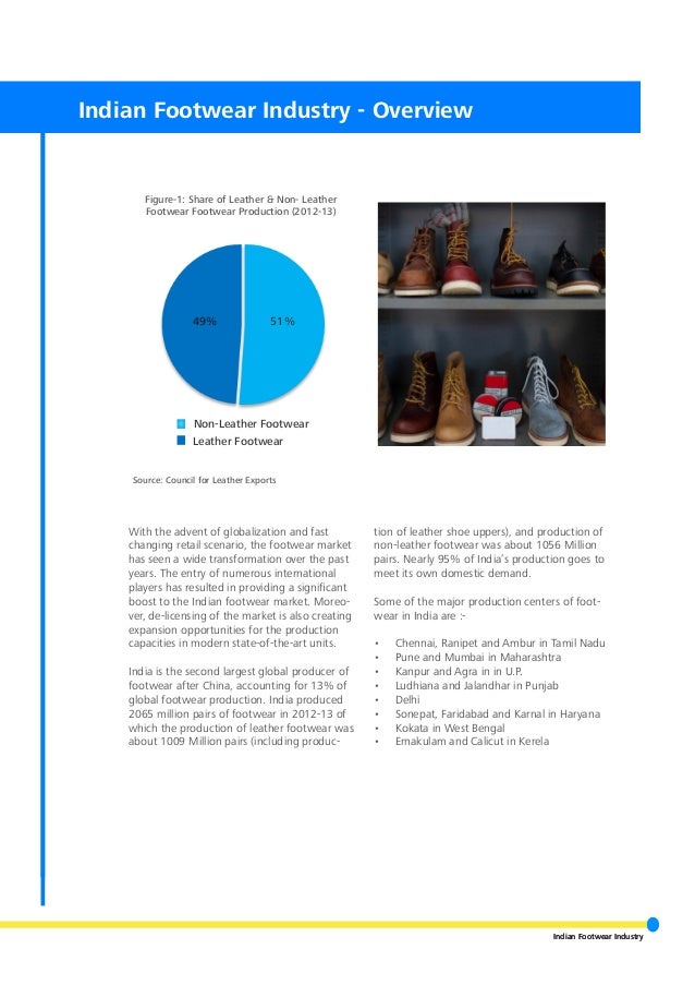 Indian Footwear Industry Dec'13