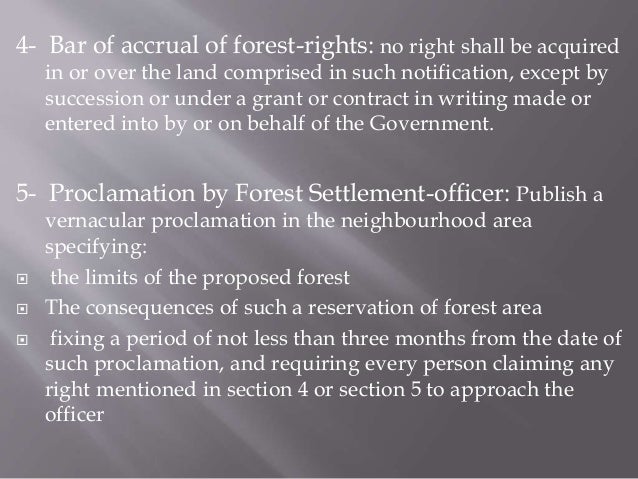 Indian forest act 1927