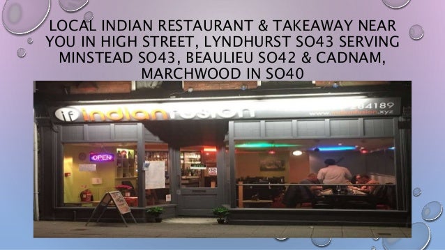 Indian Fusion | Best Indian Restaurant & Takeaway near me ...