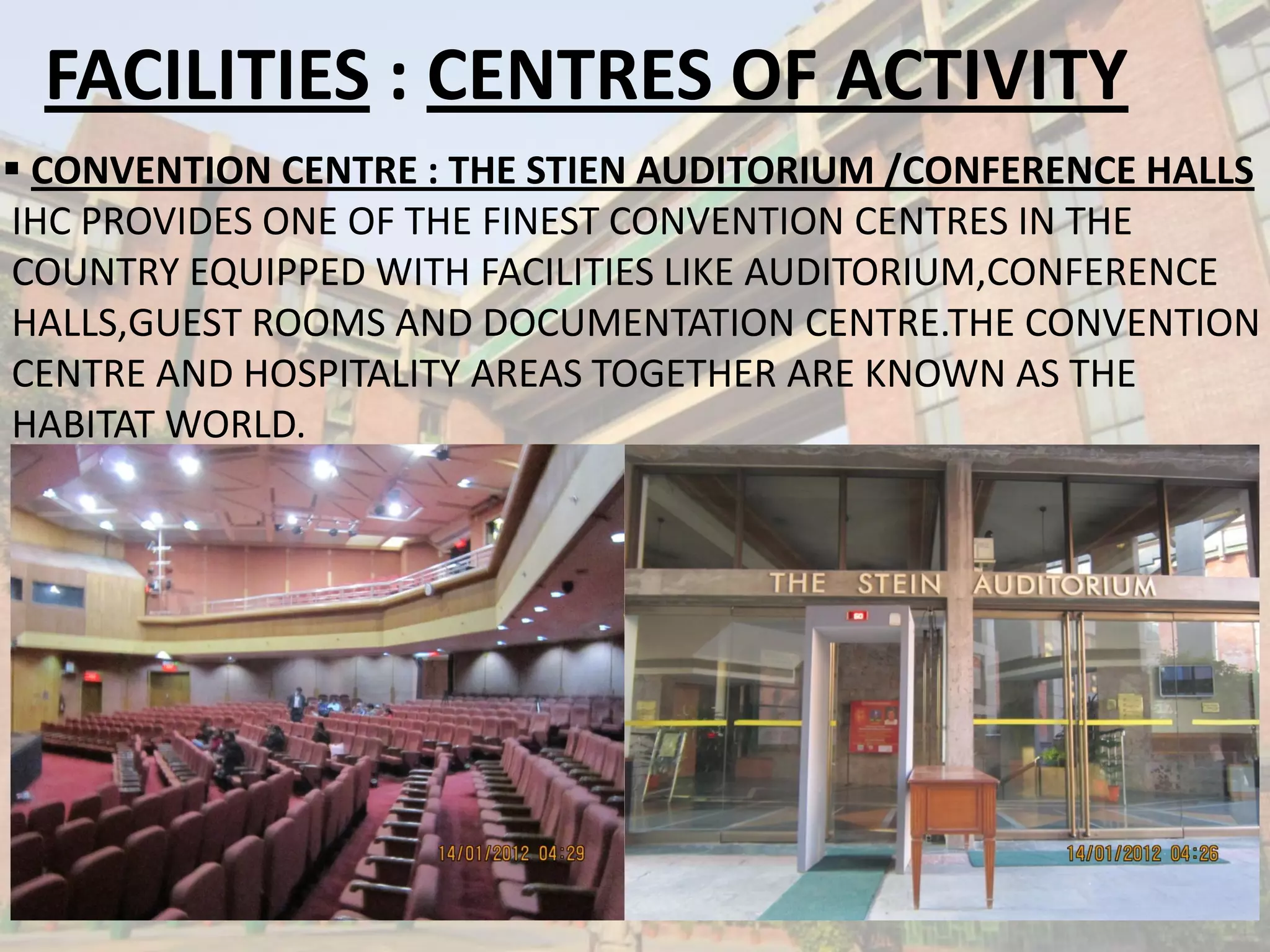 Ihc Case Study Indian Habitat Centre | PDF