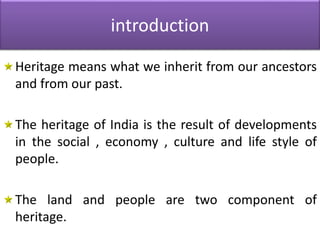 introduction of indian heritage