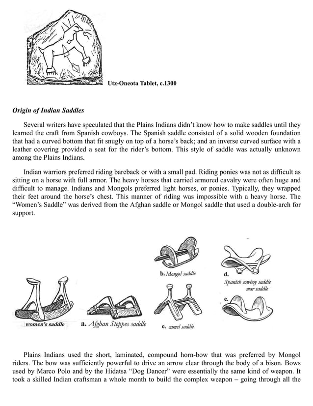 Indian Horses Before Columbus Evidences in America