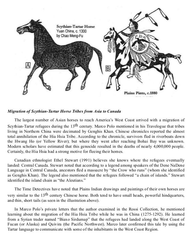 Indian Horses Before Columbus Evidences in America