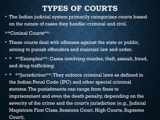 Court Idpc Example Comprehensive Overview of the Indian Judicial System for Forensic ...