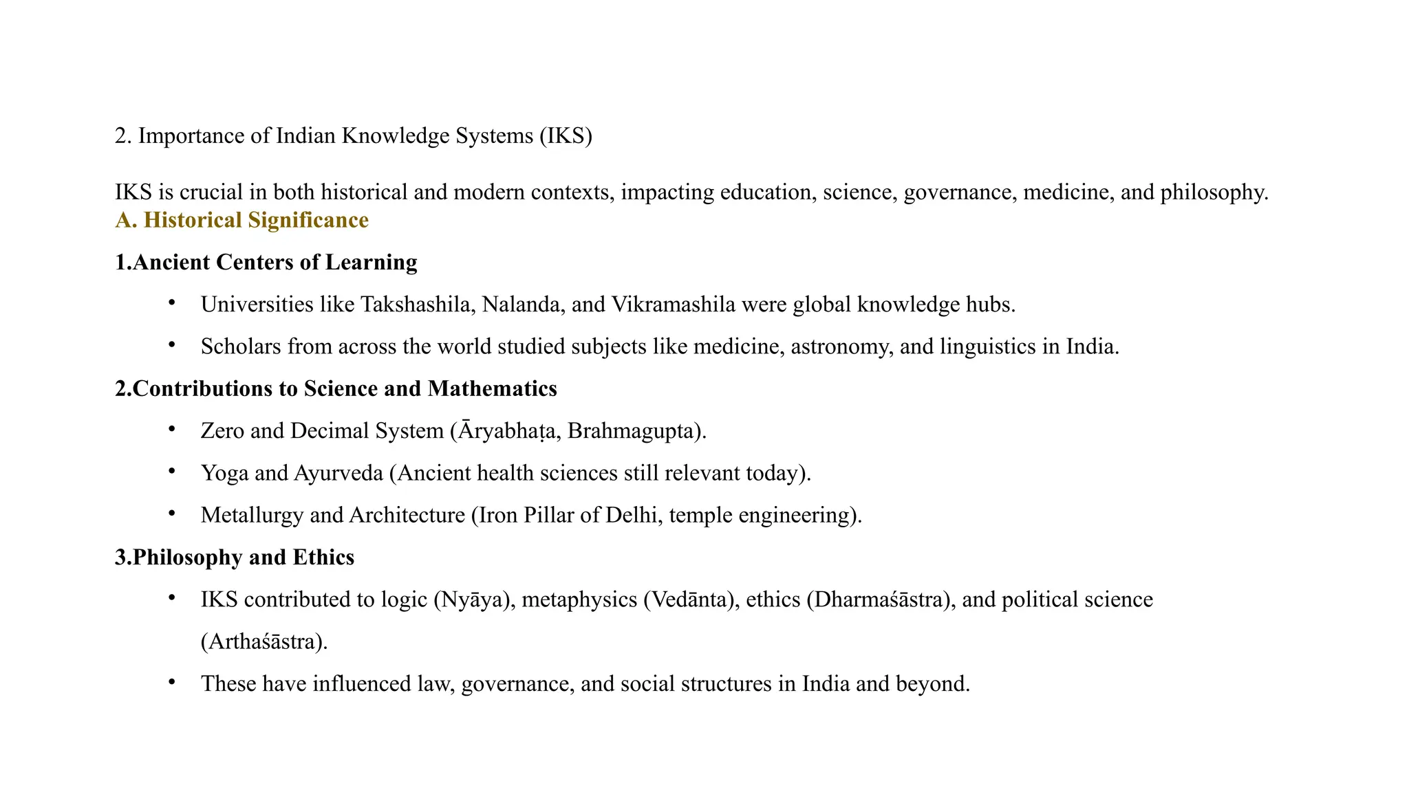 INDIAN KNOWLEDGE SYSTEM PPT 2.pptx for vtu 3year 6th sem | PPTX