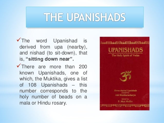 The Upanishads A Selection from 108 Upanishads