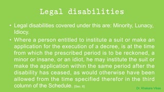 Indian limitation act 1963 | PPT