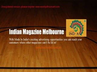 Indian Magazine Melbourne