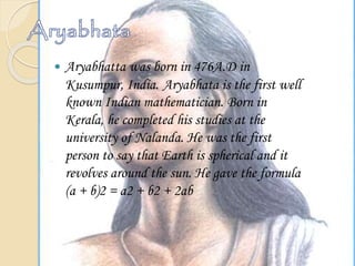 Indian mathematician | PPT