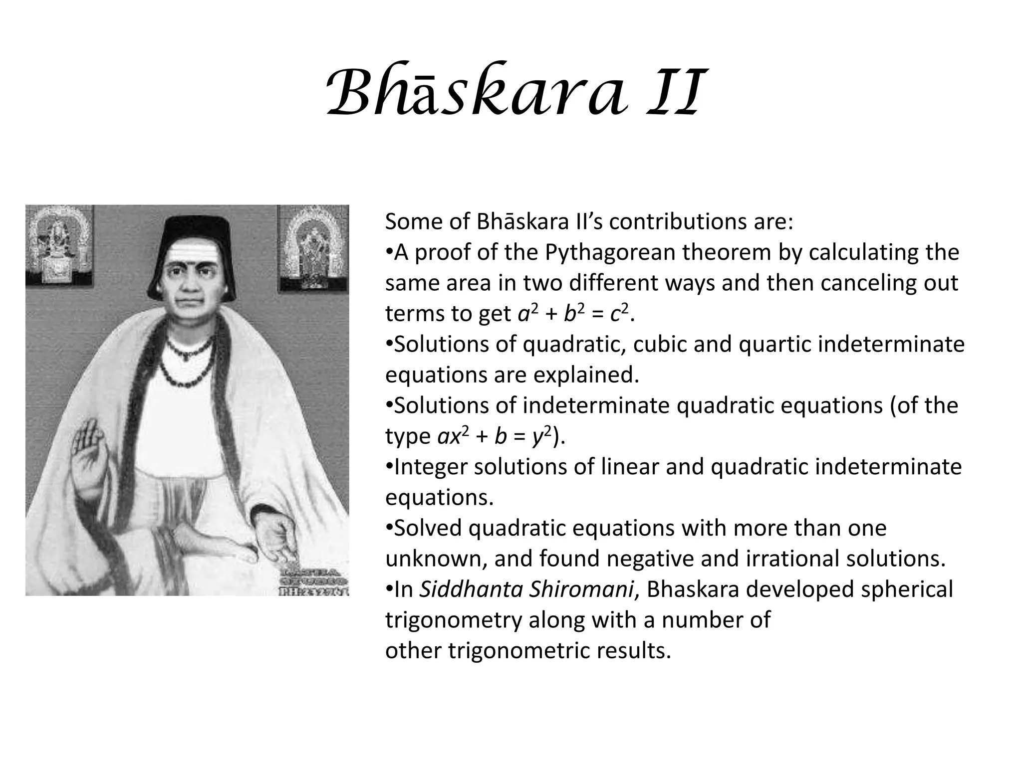 Indian Mathematicians | PPTX