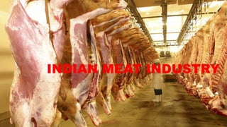 INDIAN MEAT INDUSTRY
 