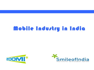 Mobile Industry in India 