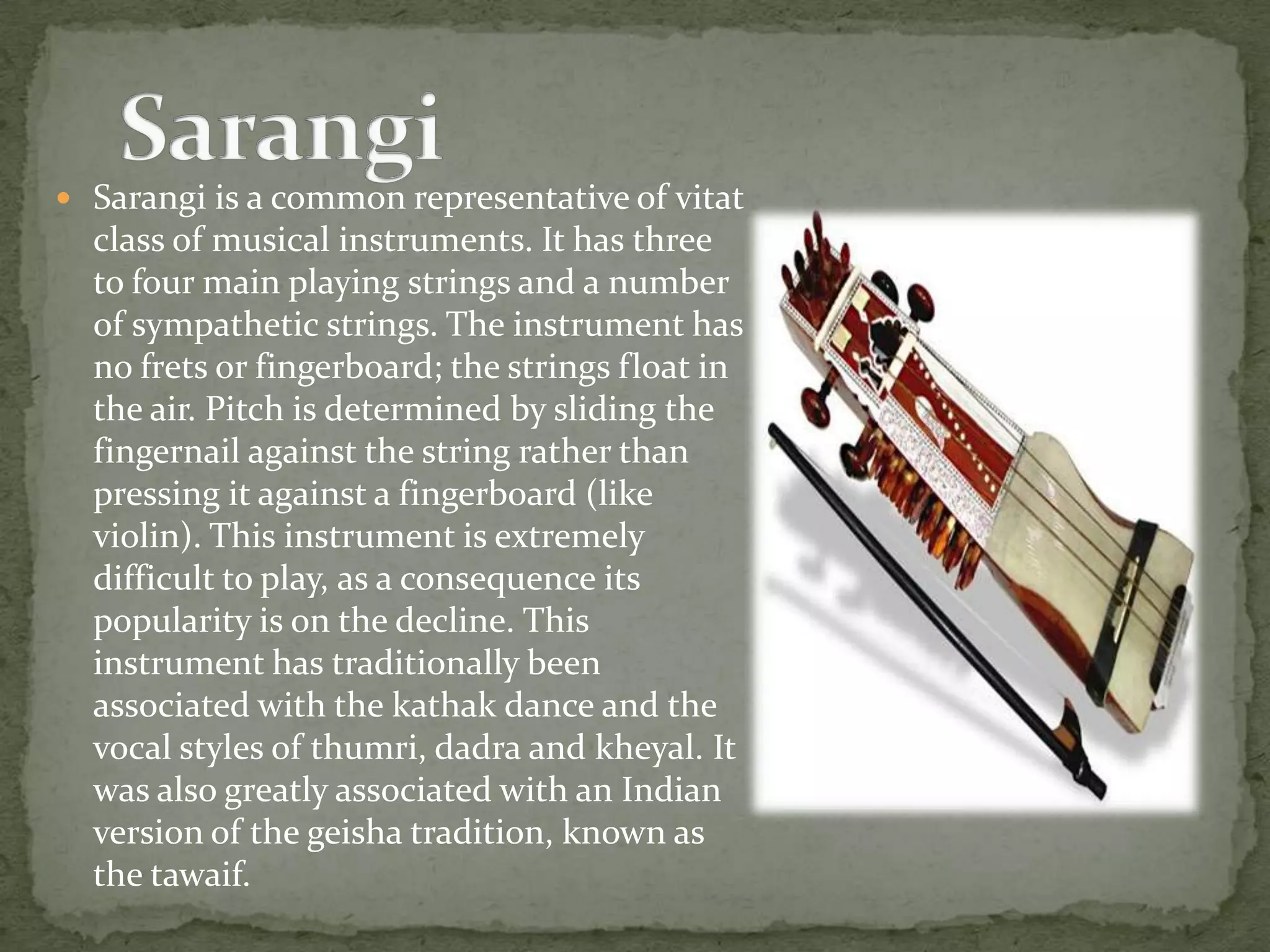 Indian musical instrument's | PPTX