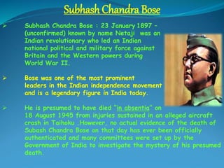 Indian national movement | PPT