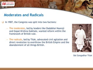 Moderate Phase Comprehensive Overview of the Indian National Movement and Independence ...