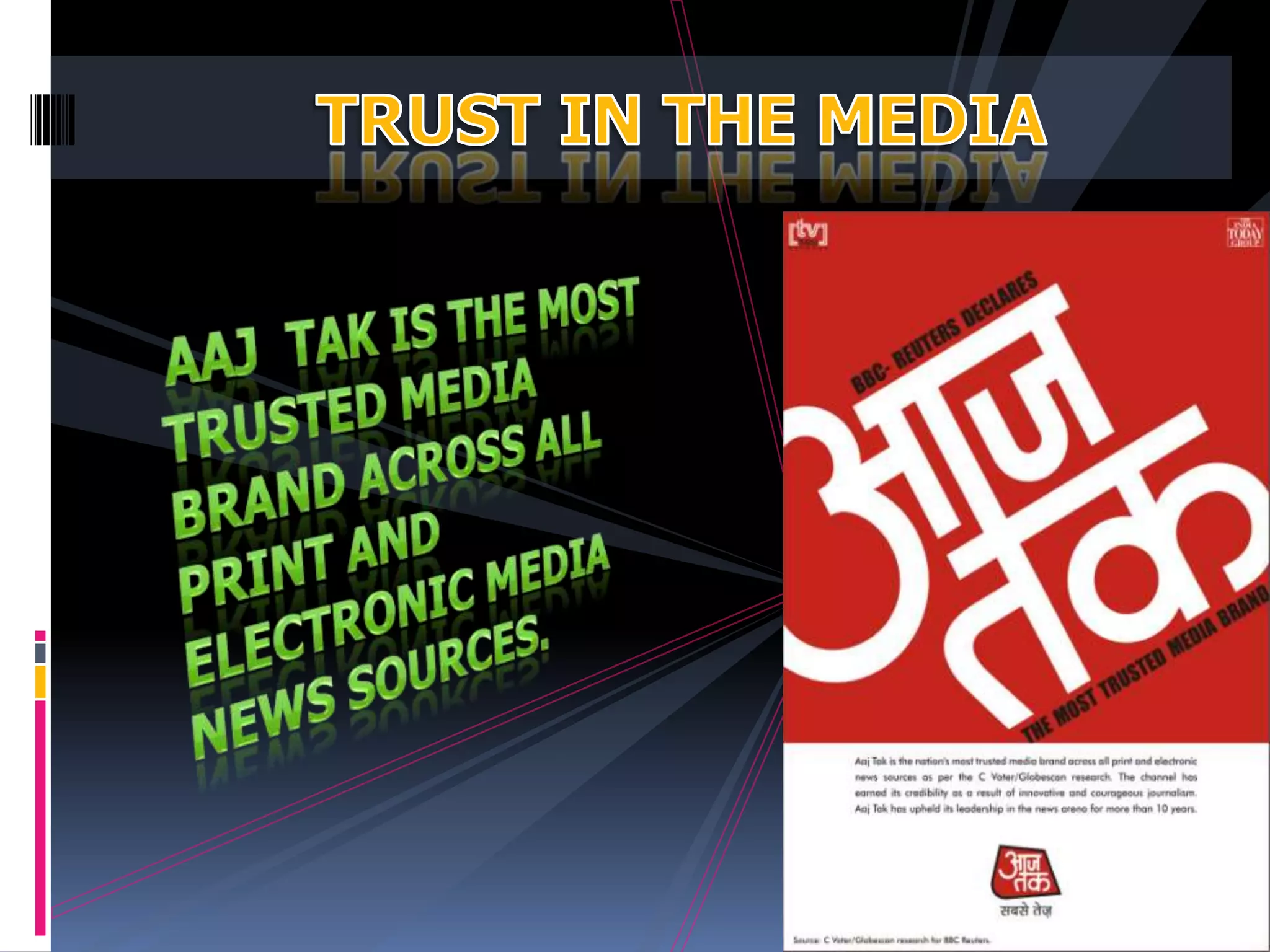 Indian news channels.