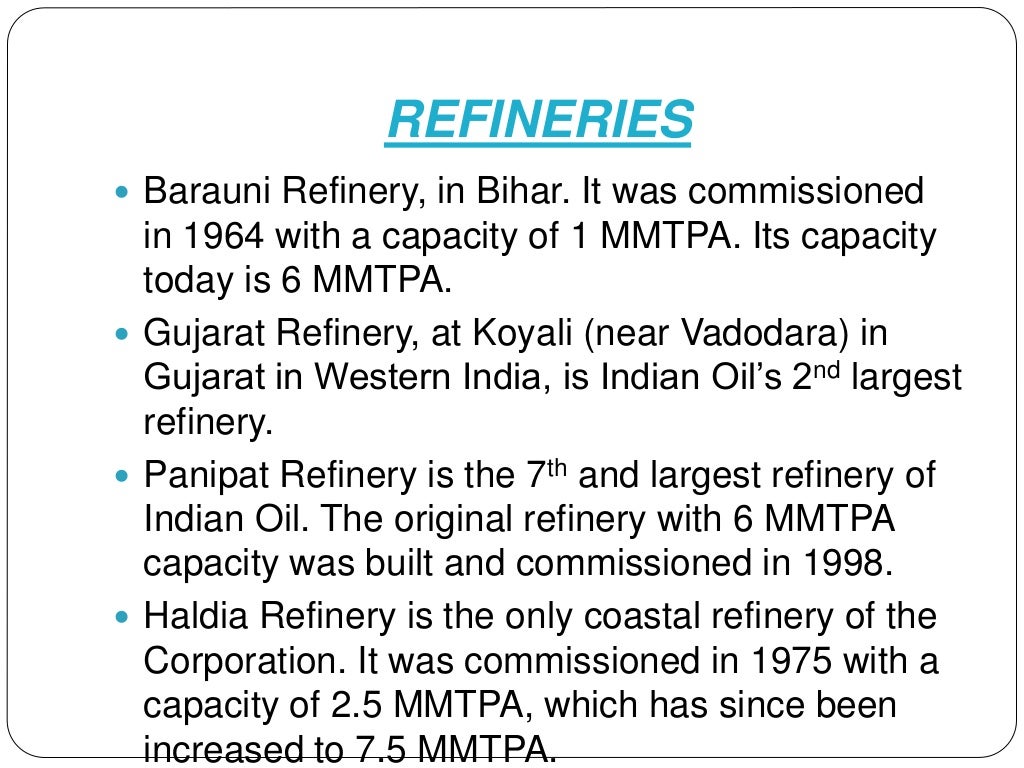 Indian oil corporation limited ppt