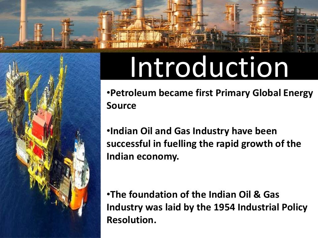 Indian oil industry