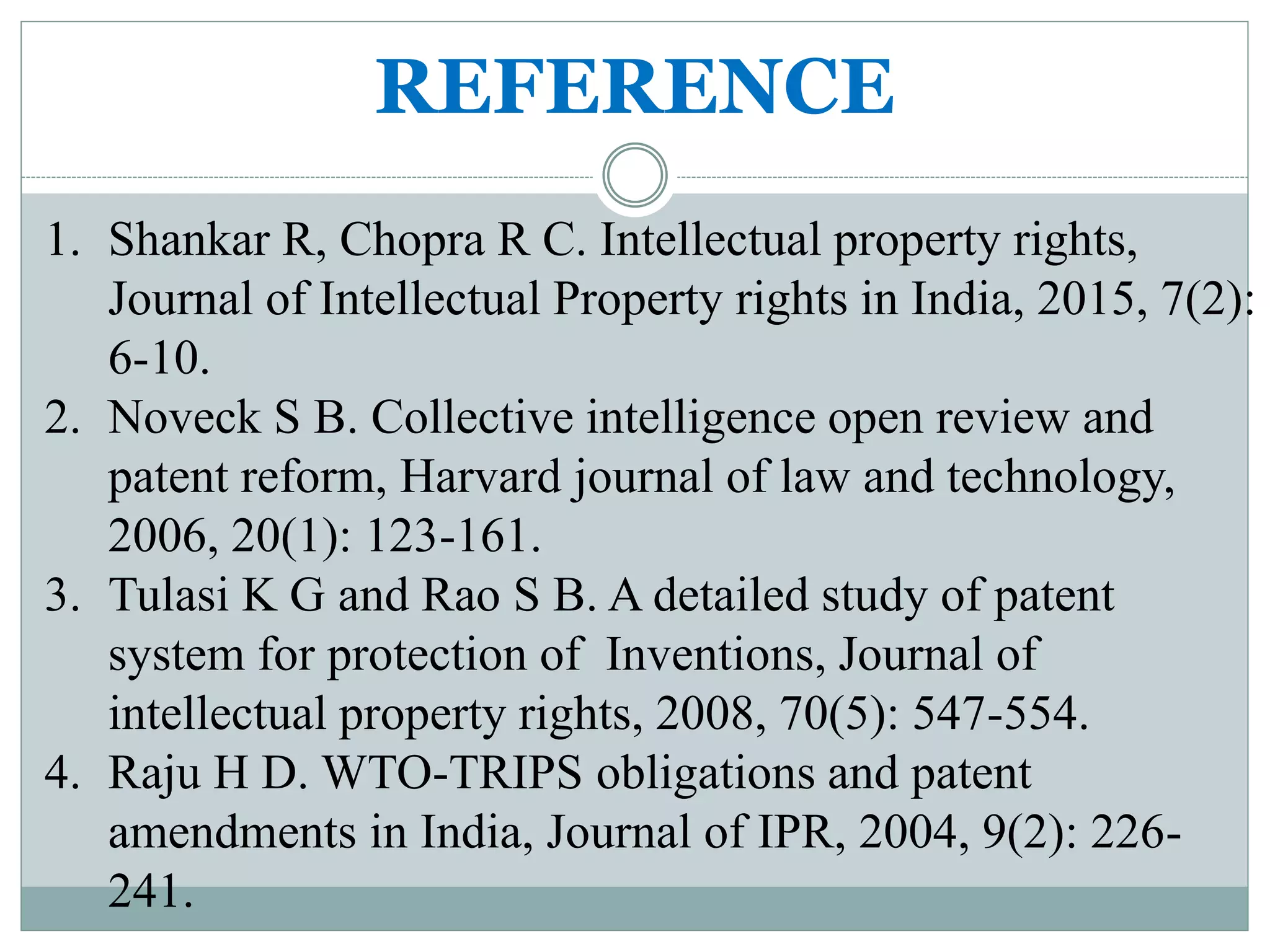 Ipr Rao Indian patent act 1970 | PPTX