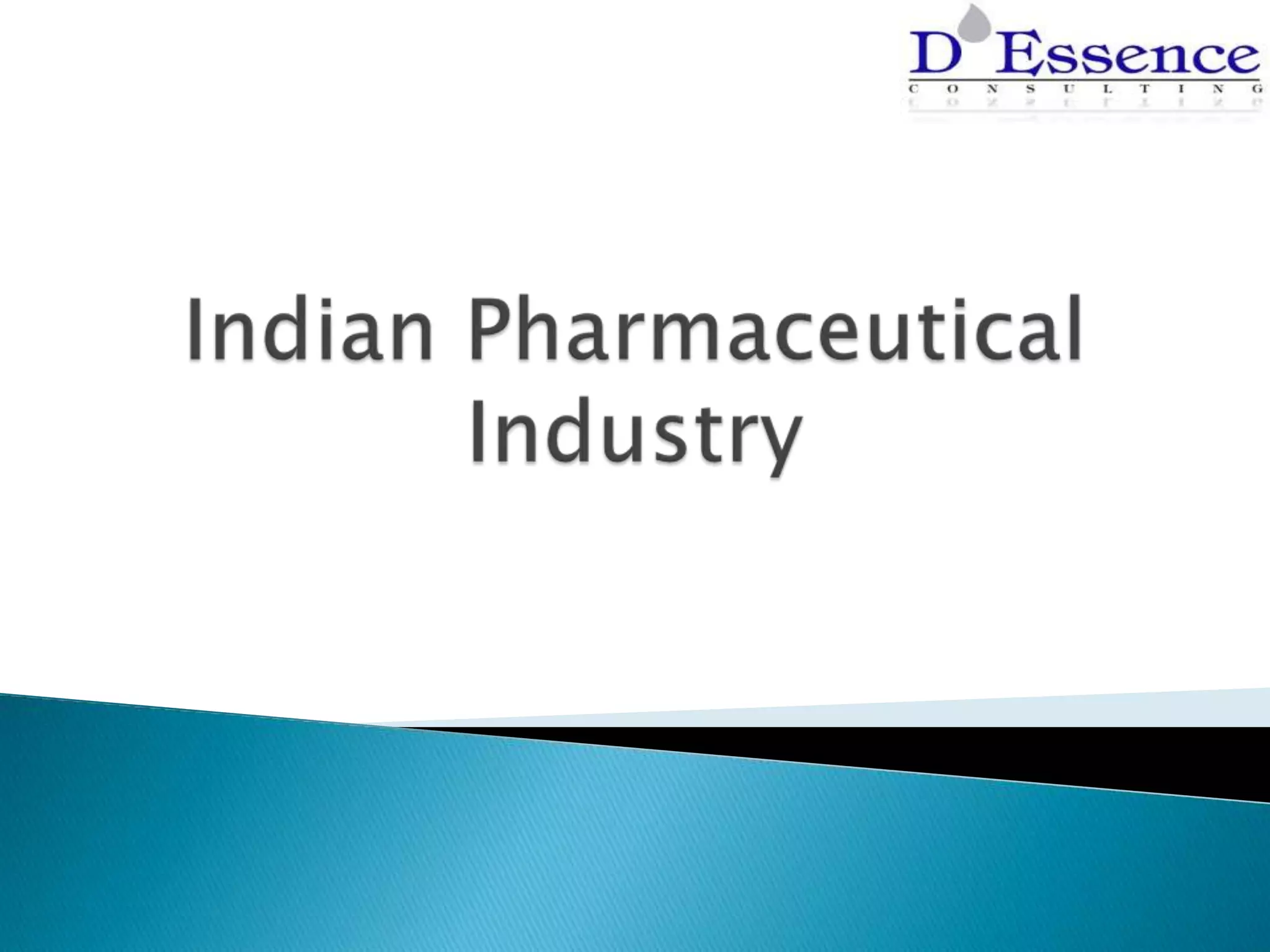 Indian Pharmaceutical Industry Pptx