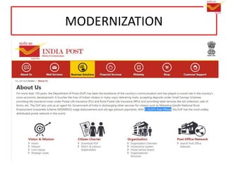 MODERNIZATION
 
