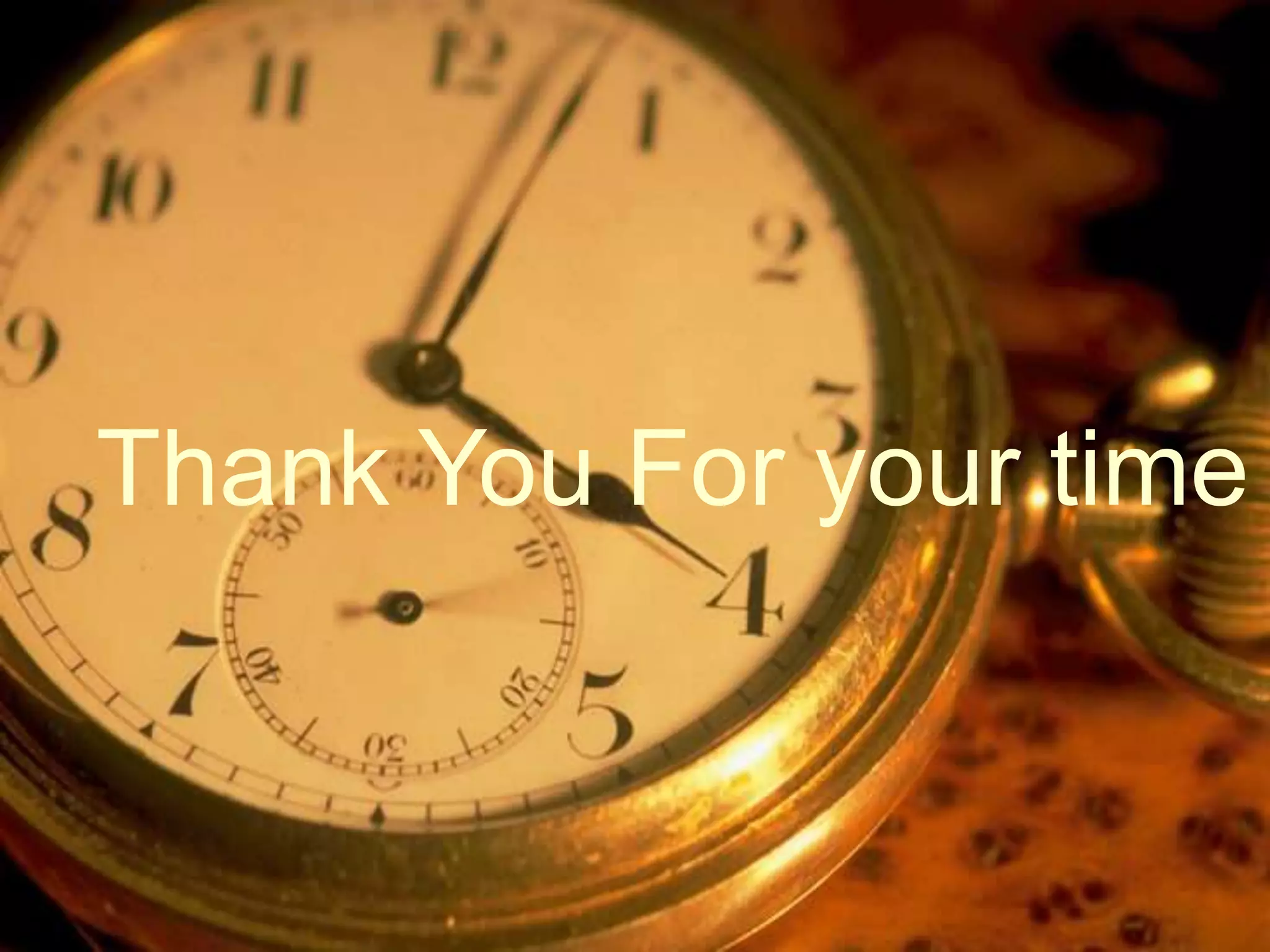 Thank You For your time
 