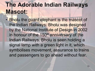 Indian railway ( Information) | PPTX