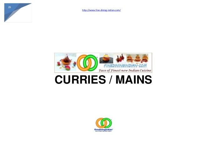 WORLDS BEST FINE DINING INDIAN CUISINE SMALL PLATES MENU