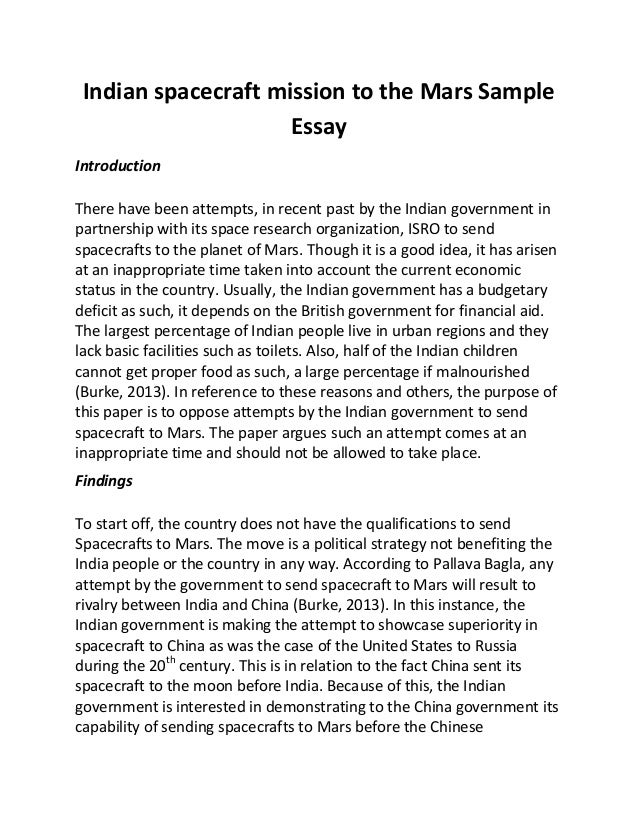 indian space program essay 250 words