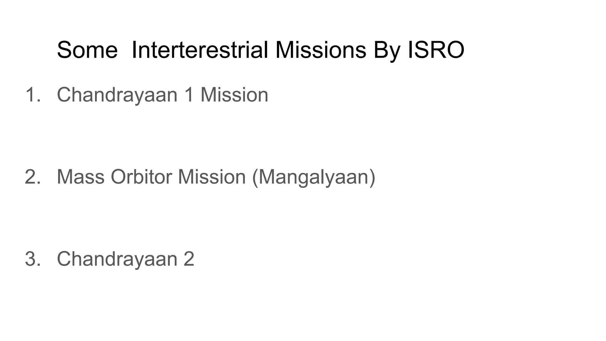 Indian space research organisation PPT