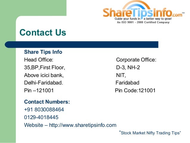 Nifty option trading guide