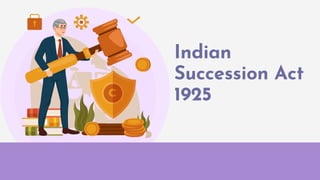Indian
Succession Act
1925
 