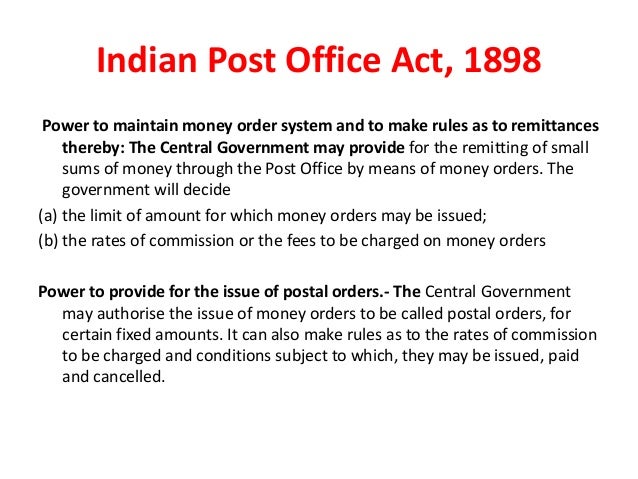 Indian telegraph act