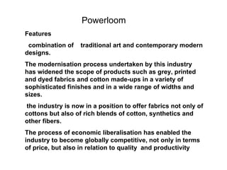 Indian textile industry