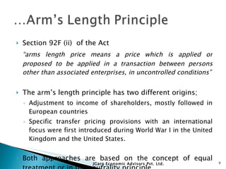 Indian TP Regulations Part I | PPT