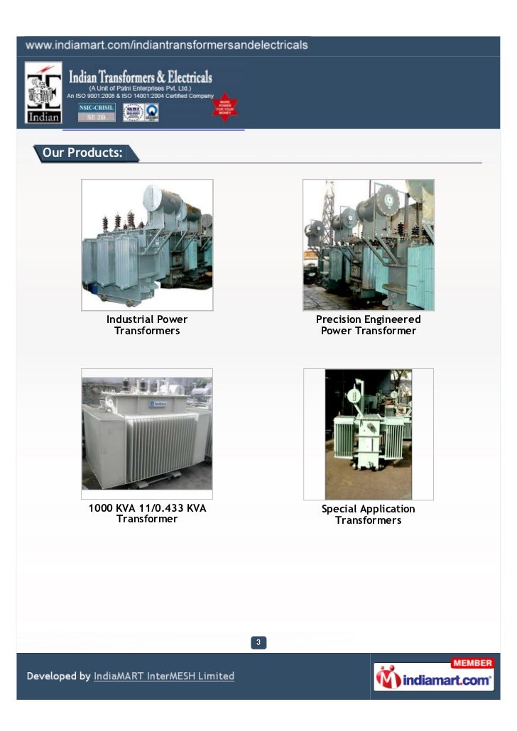 Indian Transformers & Electricals, Jaipur, Power Transformers