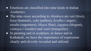 Indian understanding on aesthetics | PPTX