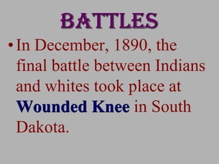Indian Wars