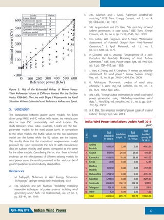 normalized parametric model for wind turbine power curve | PDF