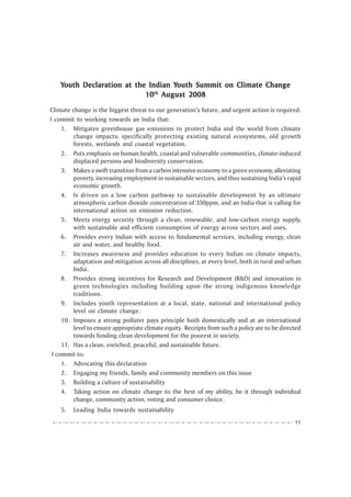 Indian Youth and climate change | PDF