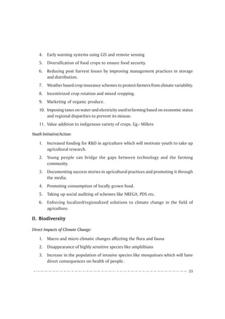 Indian Youth and climate change | PDF