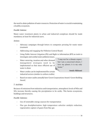 Indian Youth and climate change | PDF