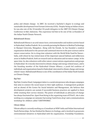 Indian Youth and climate change | PDF