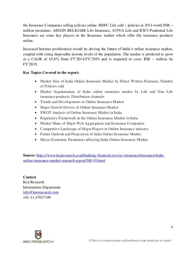 India Online Insurance Market to Reach INR 80 Billion by ...