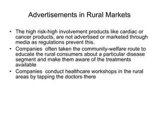 Pharma in Rural India | PPT