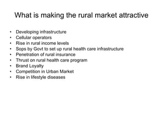 Pharma in Rural India | PPT