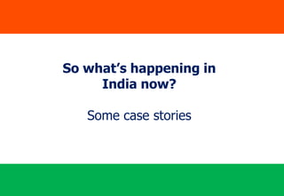 Well established banking and a judicial system