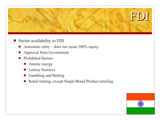 Sector Entry Doing Business in India | PPT