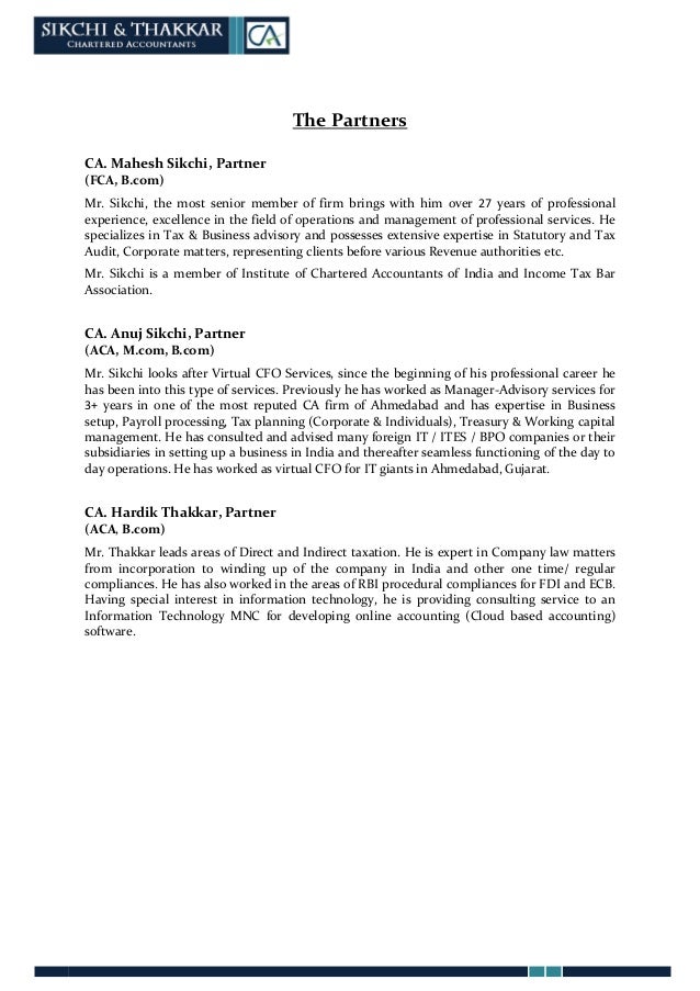 senior management cover letter